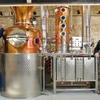 DEGONG 1000L koppardestillationsutrustning Kolumndestillatör som gör whisky gin