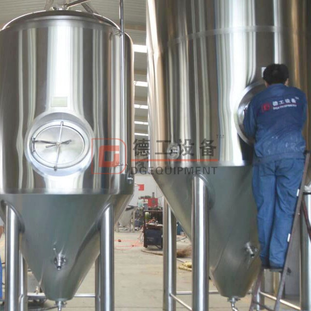 Fermentor rostfritt stål 304 5bbl 7bbl 10bbl 15bbl 20bbl 30bbl 40bbl 50bbl DEGONG bryggutrustningstillverkare