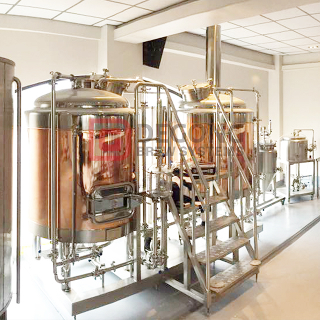 DEGONG-1000L Kopparbryggeri Bar Restaurang Ölbryggningsutrustning