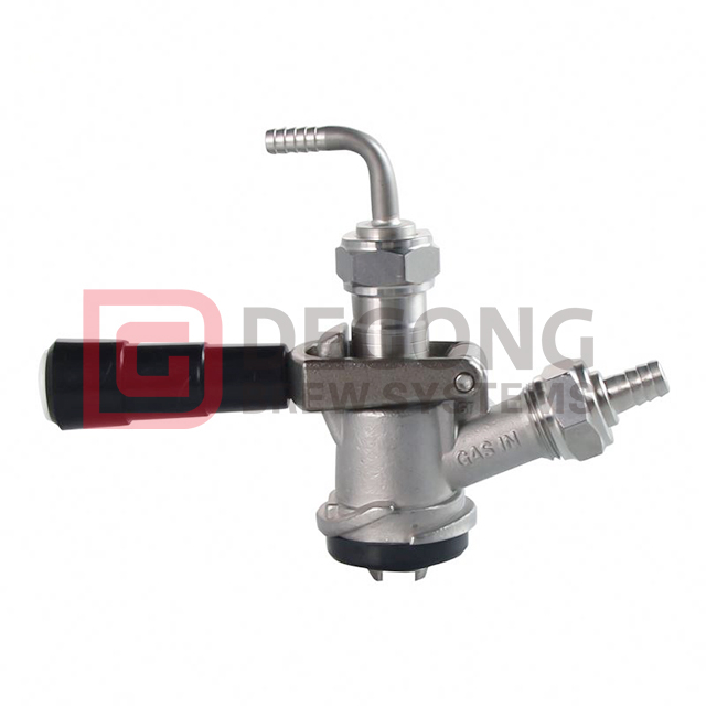 D-Type Keg Coupler - Helt rostfritt