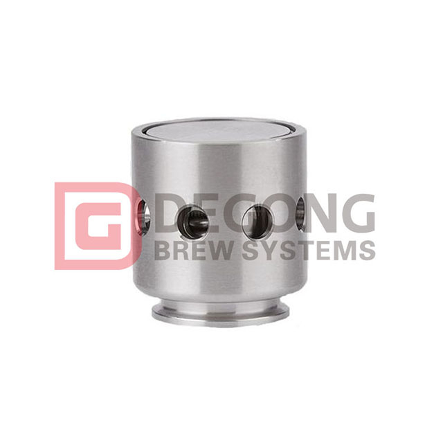 38 mm Tri Clamp FerruleO/D 50,5 mm Tryckavlastningssäkerhetsventil Sanitär SUS 304 rostfritt stål Ölbryggningsjäsningstank