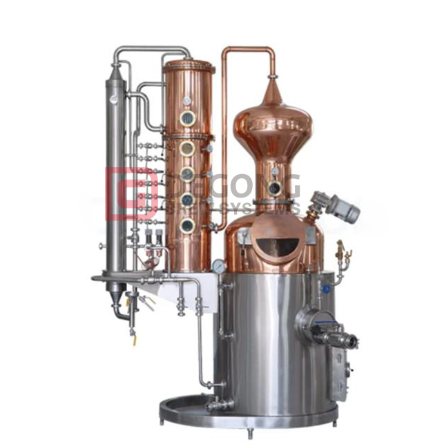 500L hushållsvodka alkoholdestillationsutrustning