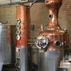 500L komplett vodka-destillationsutrustningssystem Kopparkolonn Industriell destillerare