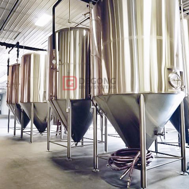 Rostfritt stål fermentor för produktion av öl AISI 304/316 Lagring av öl till salu