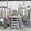 Automatisk/halvautomatisk 1000L 3-kärl Craft Beer Brewing Utrustning för Beer Mashing System till salu