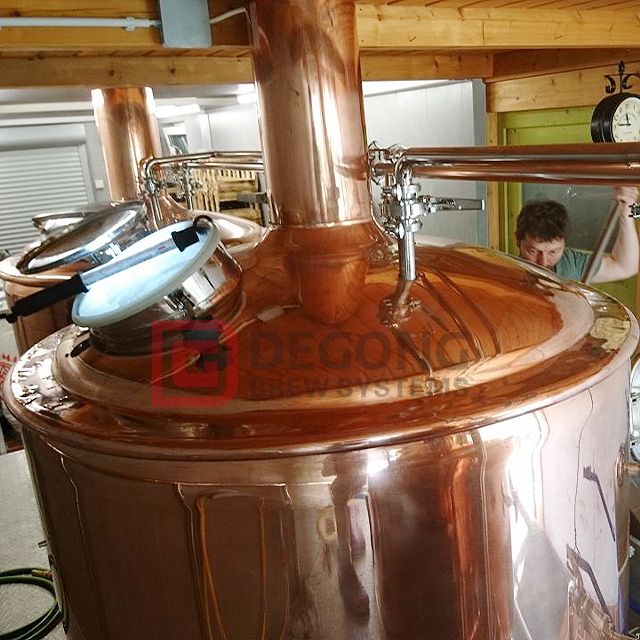 15HL 1500L Red Copper Brewhouse System/ Bryggeriutrustning till salu