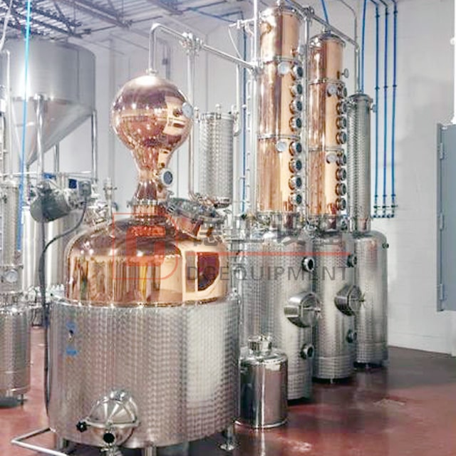 Nya produkter 2021 Kina Pris 1000L Kommersiell destillationsutrustning för Gin Whisky Rom till salu