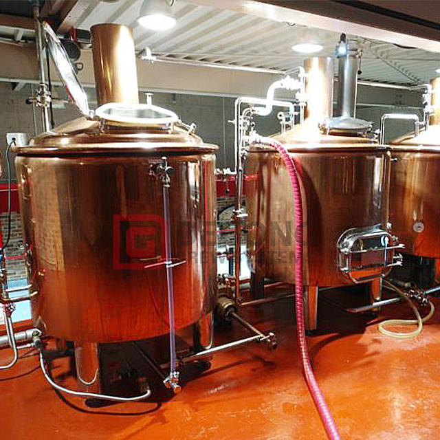 Anpassad storlek koppar eller rostfritt stål bryggeri Bäst prissatt bryggeri utrustning