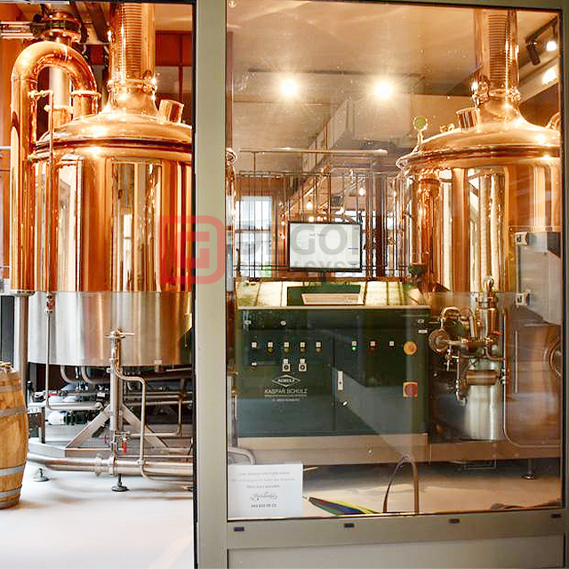 10HL Automatisk kopparmikrobryggeriutrustning till salu - Köp ett bryggsystem