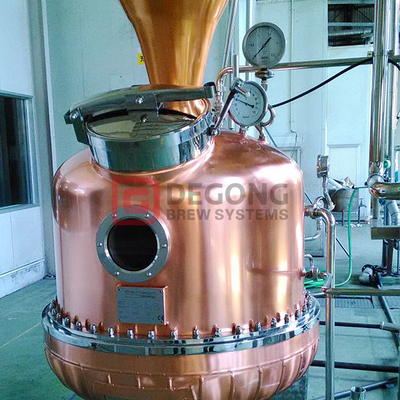 1000L högkvalitativ varmsäljande whiskyvodka brandy koppardestillationsutrustning